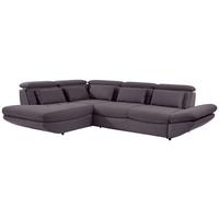 SEDACÍ SOUPRAVA PARK - černá/antracitová, Moderní, textil/plast (233/311cm) - Luca Bessoni