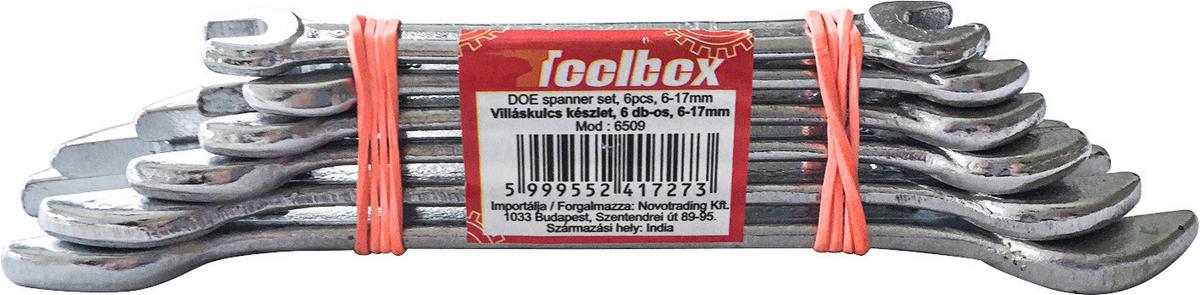 Villáskulcs Szett 6db - Konventionell, fém (17/4/3cm)