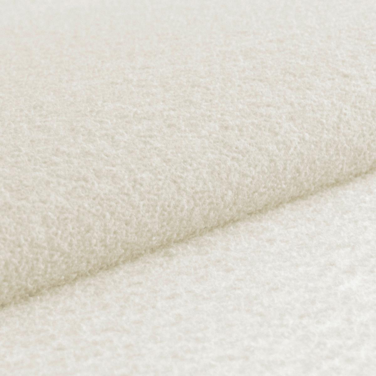 Schaukelsessel Teddy Teddy weiß, B: 66 cm - Weiß/Naturfarben, MODERN, Holz/Textil (66/90/85cm)