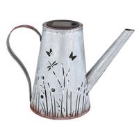 Solarleuchte 336524 - Blau/Rostfarben, Basics, Kunststoff/Metall (27/14/19cm) - Globo