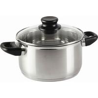 Fazék Annegret - nemesacélszínű, Konventionell, műanyag/Üveg (20/11,5cm) - Luca Bessoni