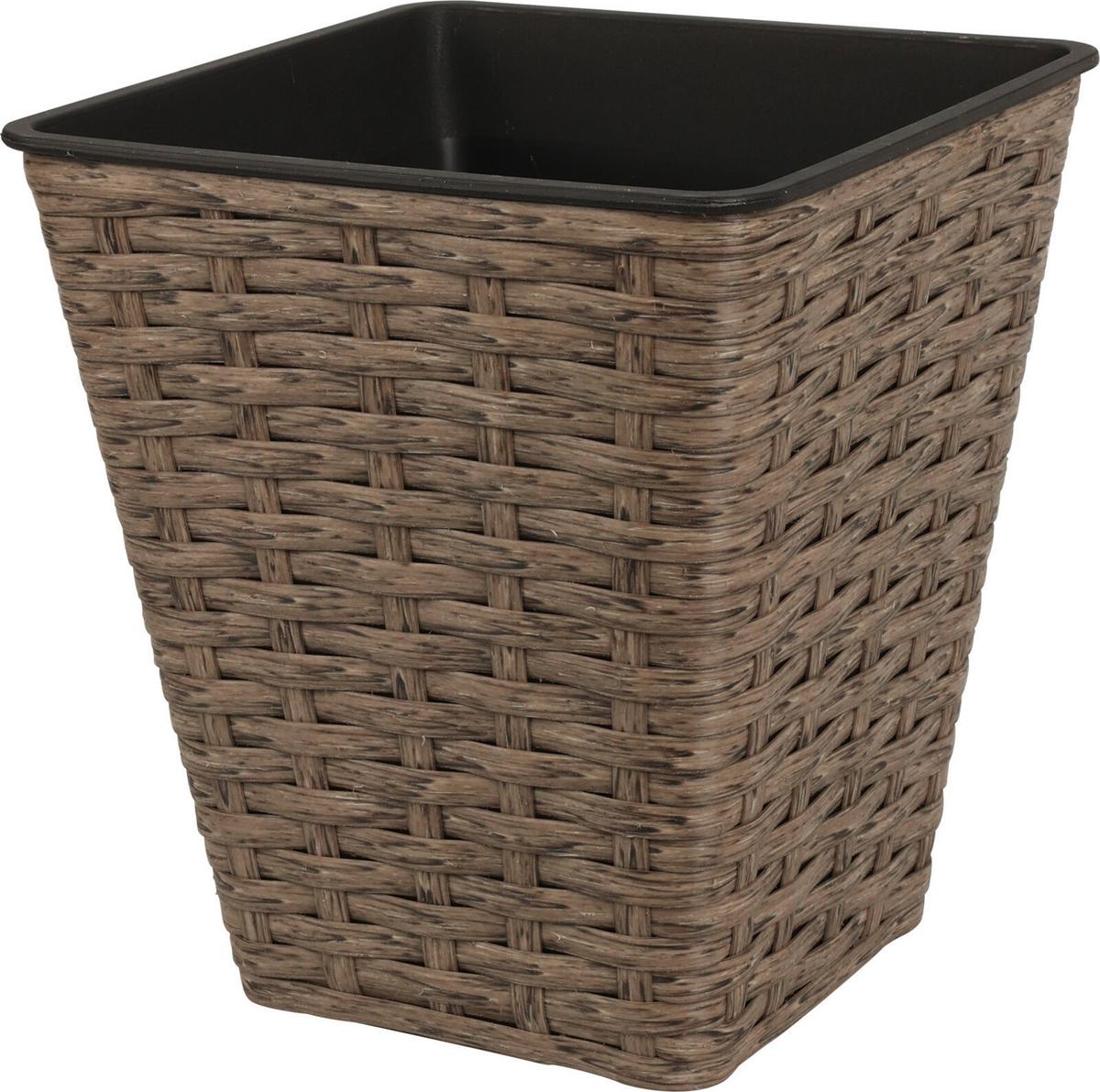 Virágcserép Szett - természetes anyagok (16/16/14cm)