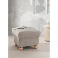 Hocker Torello Taupe B: 56cm - Taupe/Wildeiche, KONVENTIONELL, Textil (56/46/56cm) - Livetastic