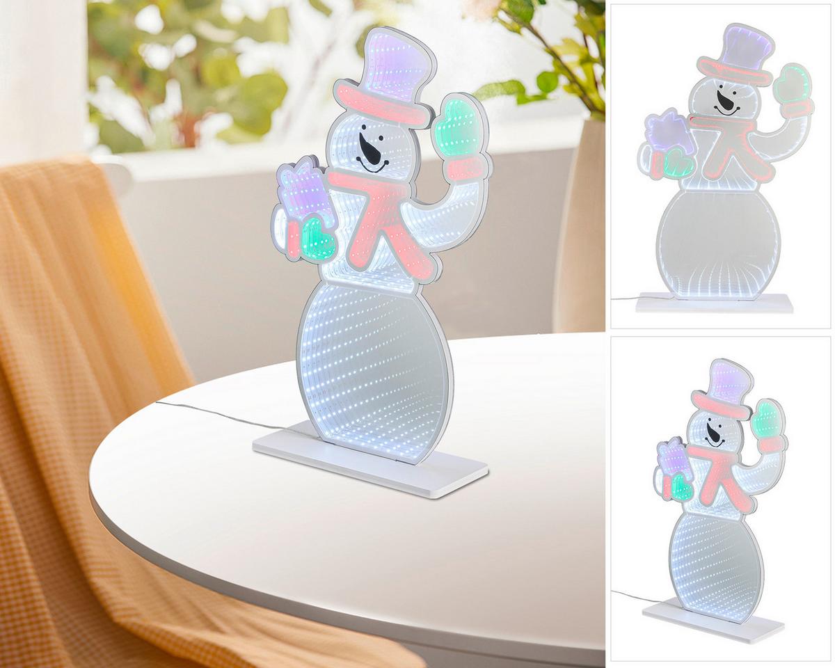 Led-dekoleuchte Fritz - Chromfarben/Weiß, Basics, Kunststoff (12/34/55cm) - James Wood
