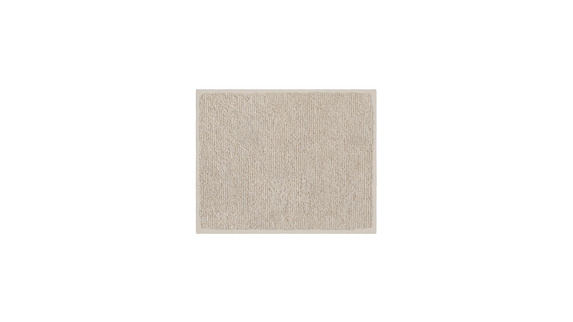 Bidet-Vorleger Ayla - Beige, Basics, Textil (40/50cm) - Grund