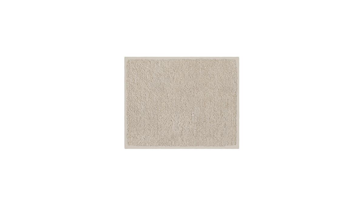 Bidet-Vorleger Ayla - Beige, Basics, Textil (40/50cm) - Grund
