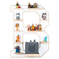 Kinderregal Boarti Weiß B: 41 cm - Weiß, MODERN, Holzwerkstoff (41/54/19cm) - Livetastic