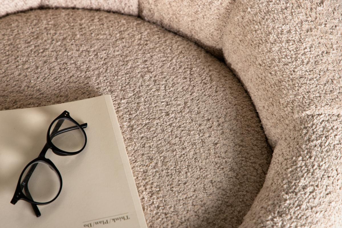 Sessel Warren - Beige, Design, Textil (77/72/80cm) - Livetastic