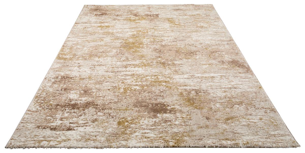 Webteppich Feel-Vintage - Beige/Goldfarben, Design, Textil (120/170cm) - Esprit