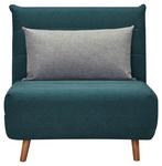 Schlafsofa Simon in Blau & Grau