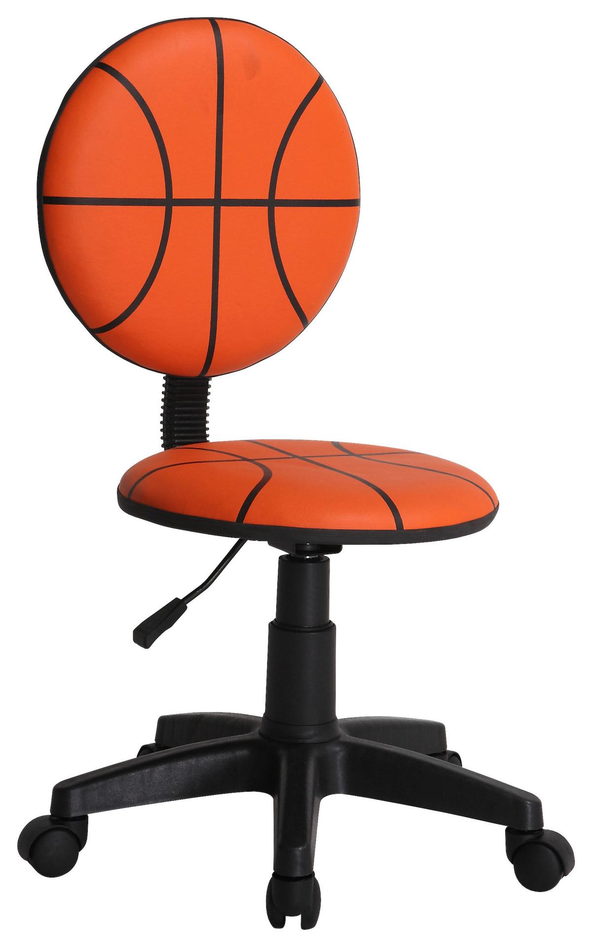 Forgószék "us 88" Us 88 Forgószék Basketball - fekete, Modern, műanyag/textil (39/85-97/38,5-51cm)