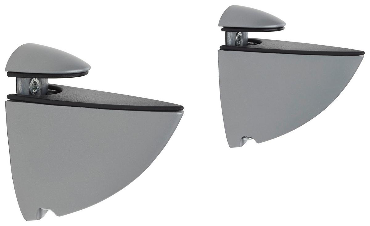 DRŽÁK NA STĚNU X-TRA -SB- - barvy hliníku, kov/plast (7,5/6,5/3cm) - Mömax