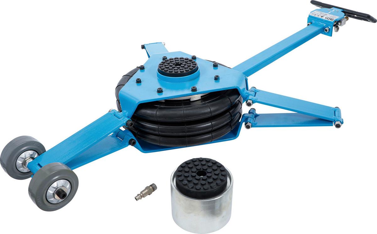 Pneumatischer Wagenheber 71010 - Blau/Schwarz, Basics (63,4/58,5/20cm)