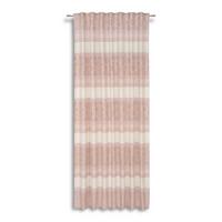 Vorhang Mit Schlaufen Und Band Sabrina 140x245 Cm Rosa - Rosa, MODERN, Textil (140/245cm) - Luca Bessoni