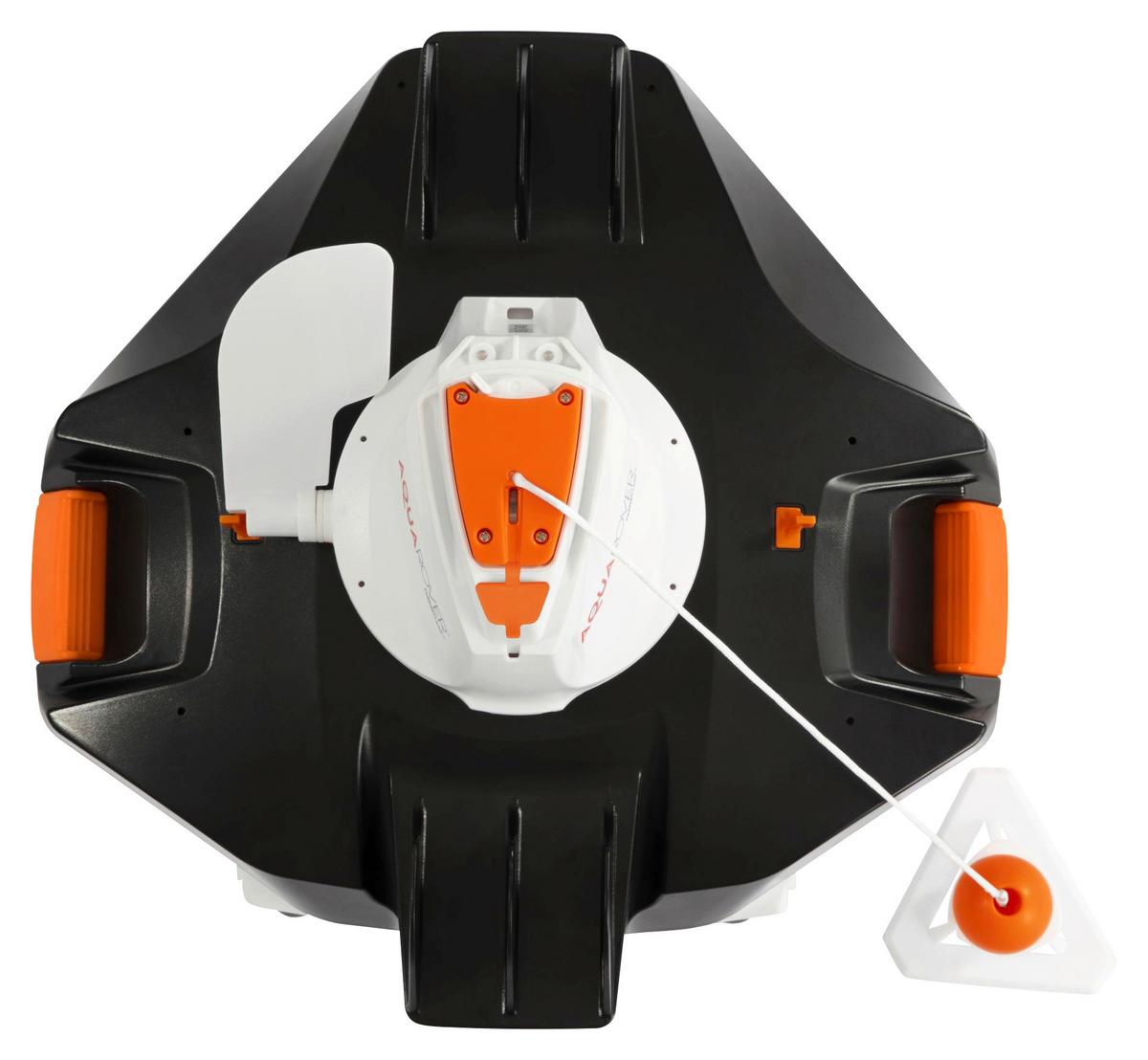 Poolroboter Aquapower, Akku Laufzeit 90 Minuten - Schwarz/Orange, MODERN, Kunststoff (40,5/39,3/28,5cm) - Bestway