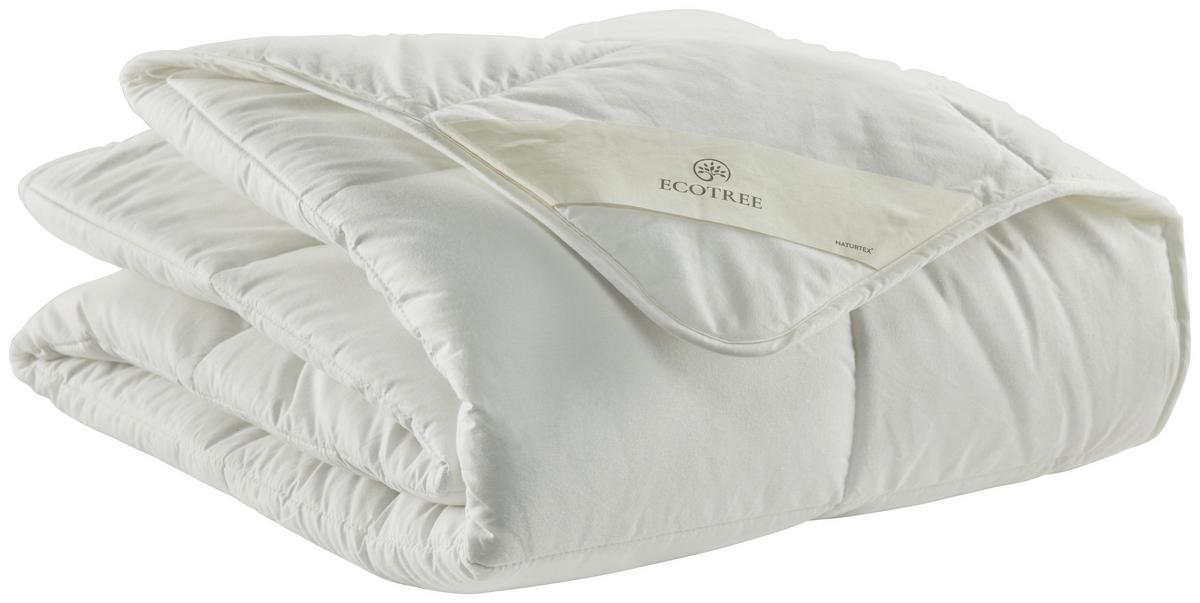 PŘIKRÝVKA GREEN CONCEPT - bílá, Moderní, textil (135-140/200cm) - ecoTree