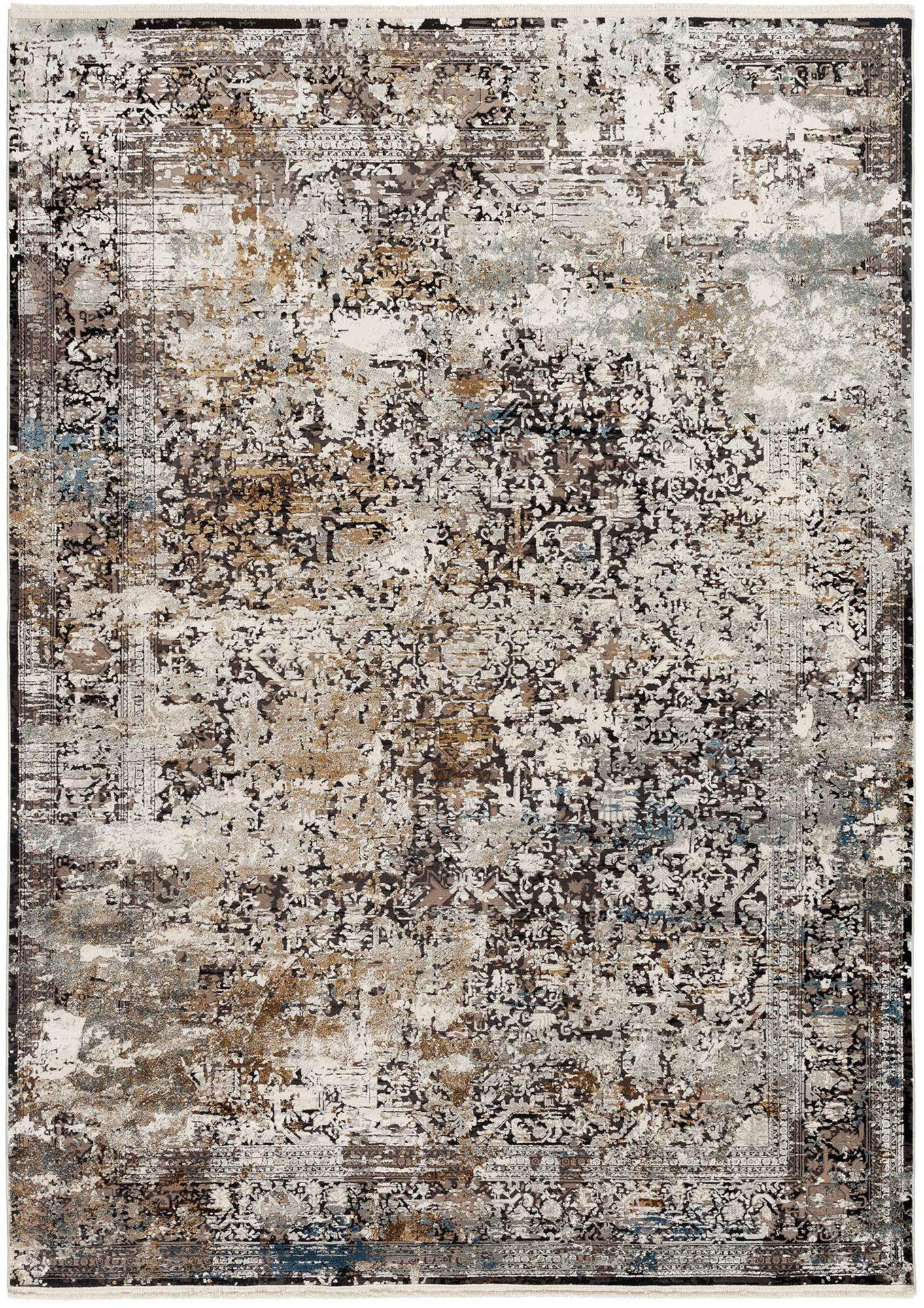 Webteppich Grau/Multicolor Le Mans 200x290 cm - Multicolor/Grau, Design, Textil (200/290cm) - Dieter Knoll