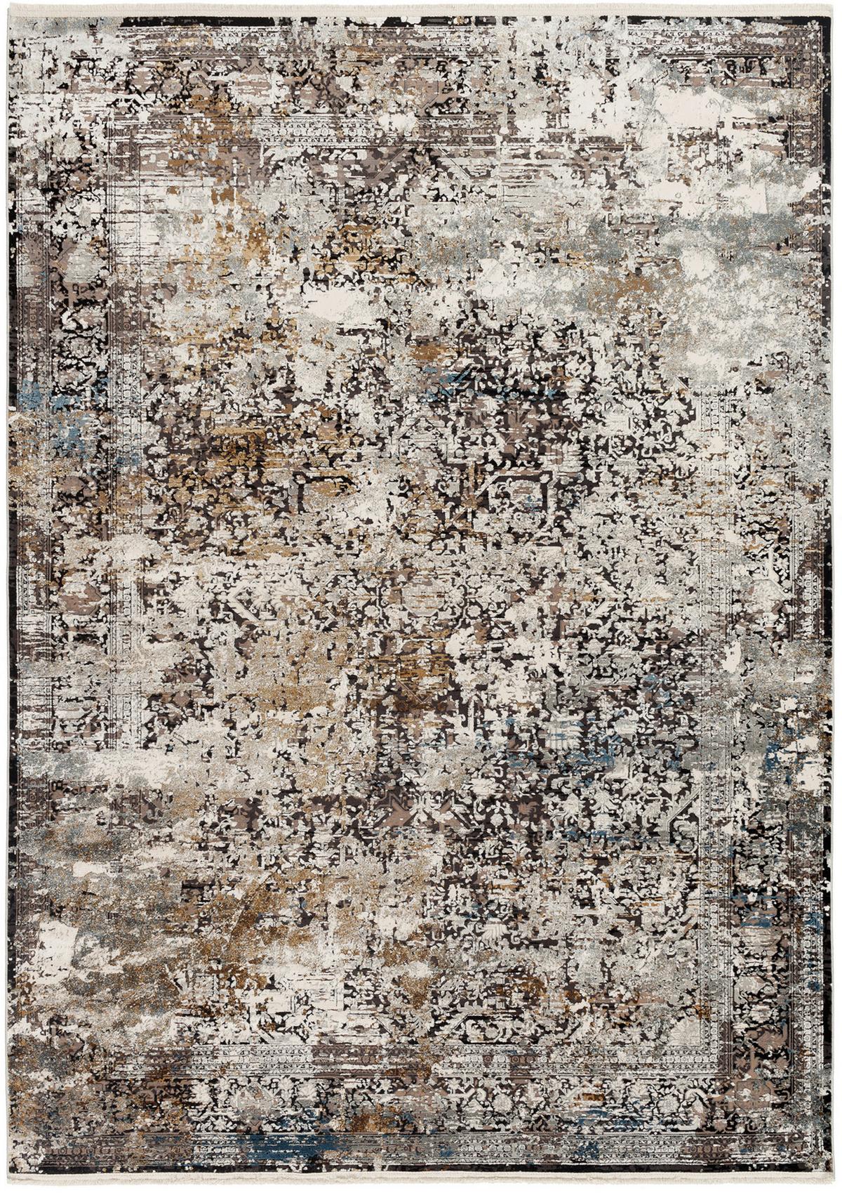 Webteppich Grau/Multicolor Le Mans 200x290 cm - Multicolor/Grau, Design, Textil (200/290cm) - Dieter Knoll