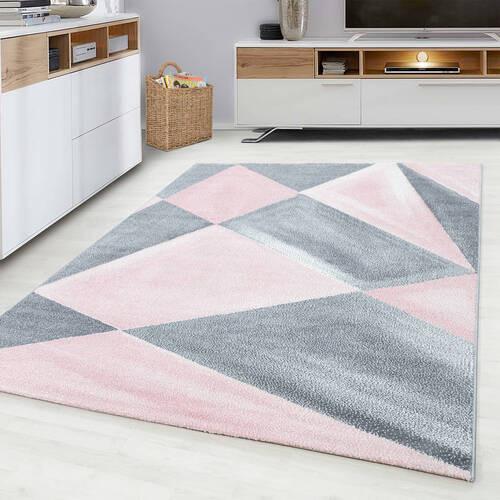 Webteppich Beta - Pink, Basics, Textil (240/340cm) - Novel