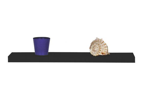 Police Nástěnná 50 Cm - černá, Moderní (50/4,4/26cm) Police Nástěnná 50 Cm - černá, Moderní (50/4,4/26cm)