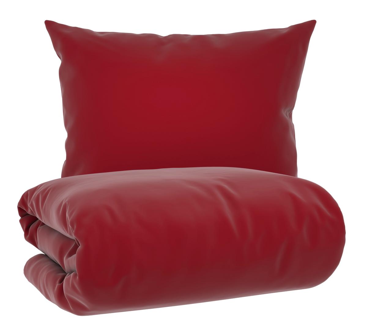 POSTEĽNÁ BIELIZEŇ XENIA UNI - červená, Modern, textil (140/200cm) - Premium Living