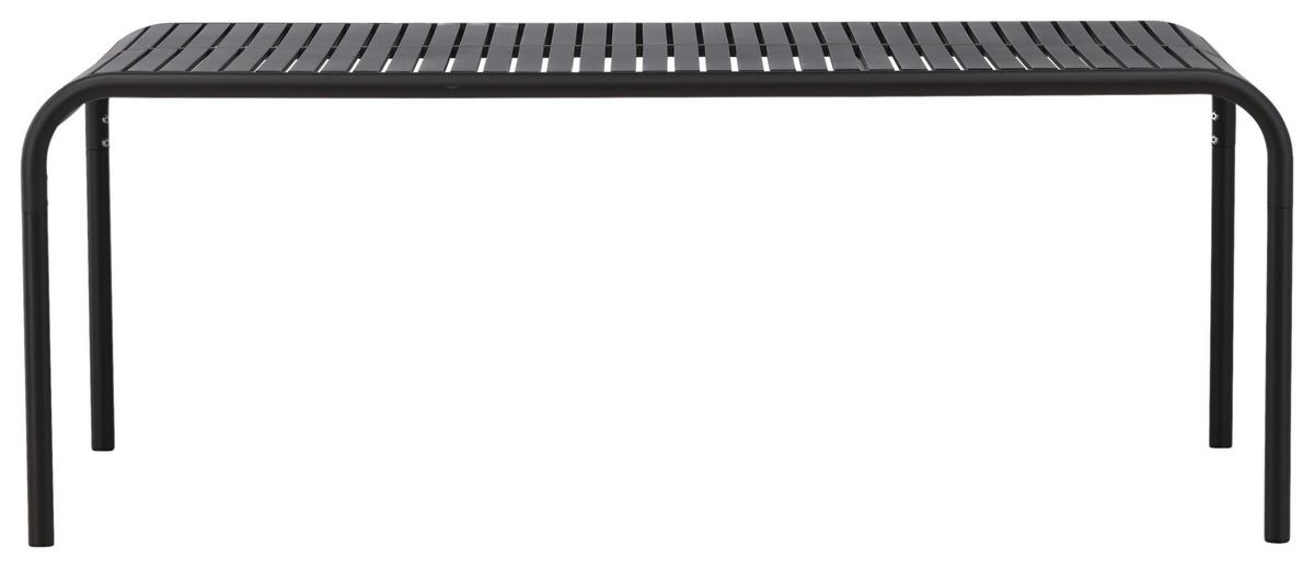 Gartentisch Borneo - Anthrazit, Basics, Metall (200/100/75cm) - Gardenson