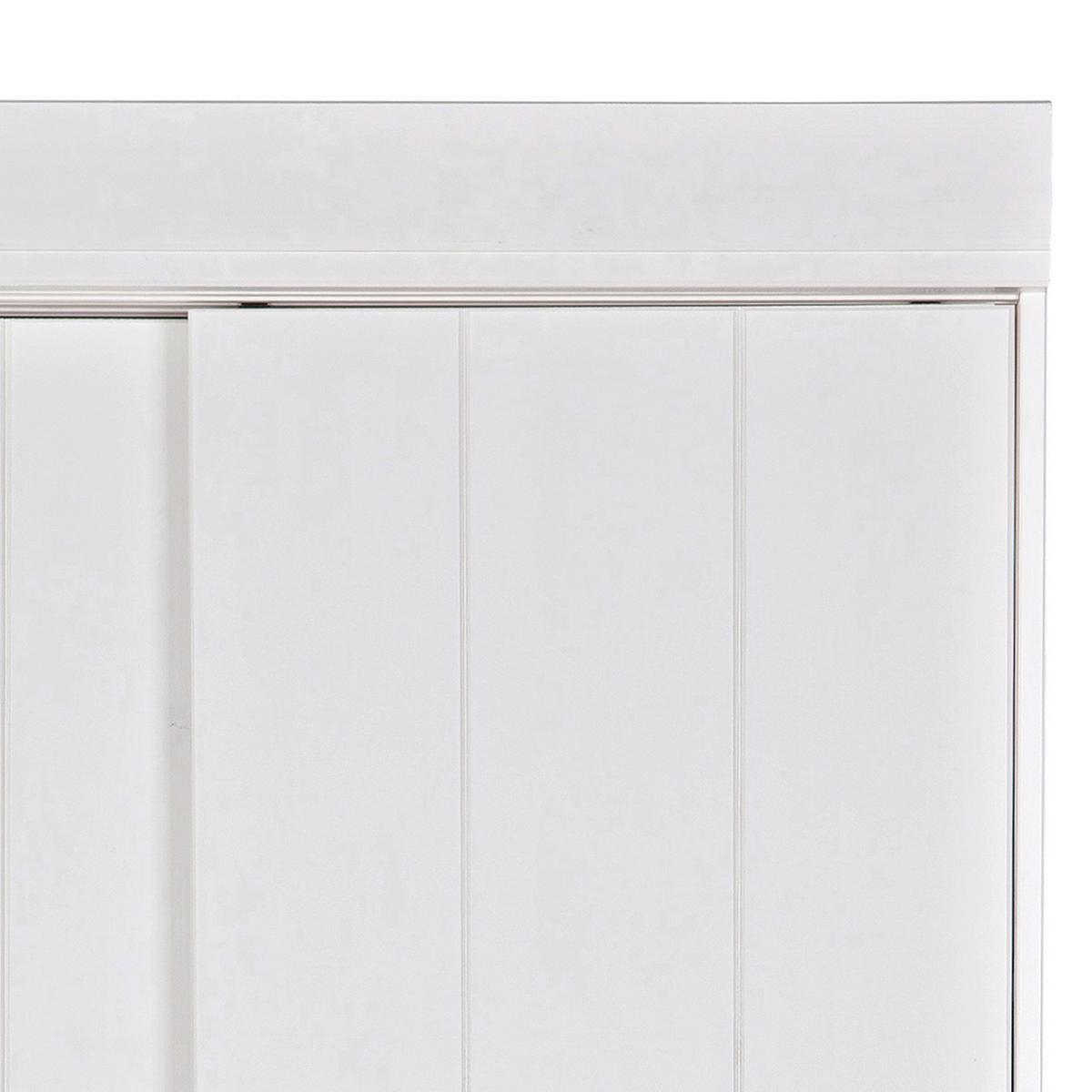 SCHRANK Row Weiß B: 85cm - Weiß, Basics, Holz (85/195/44cm) - MID.YOU