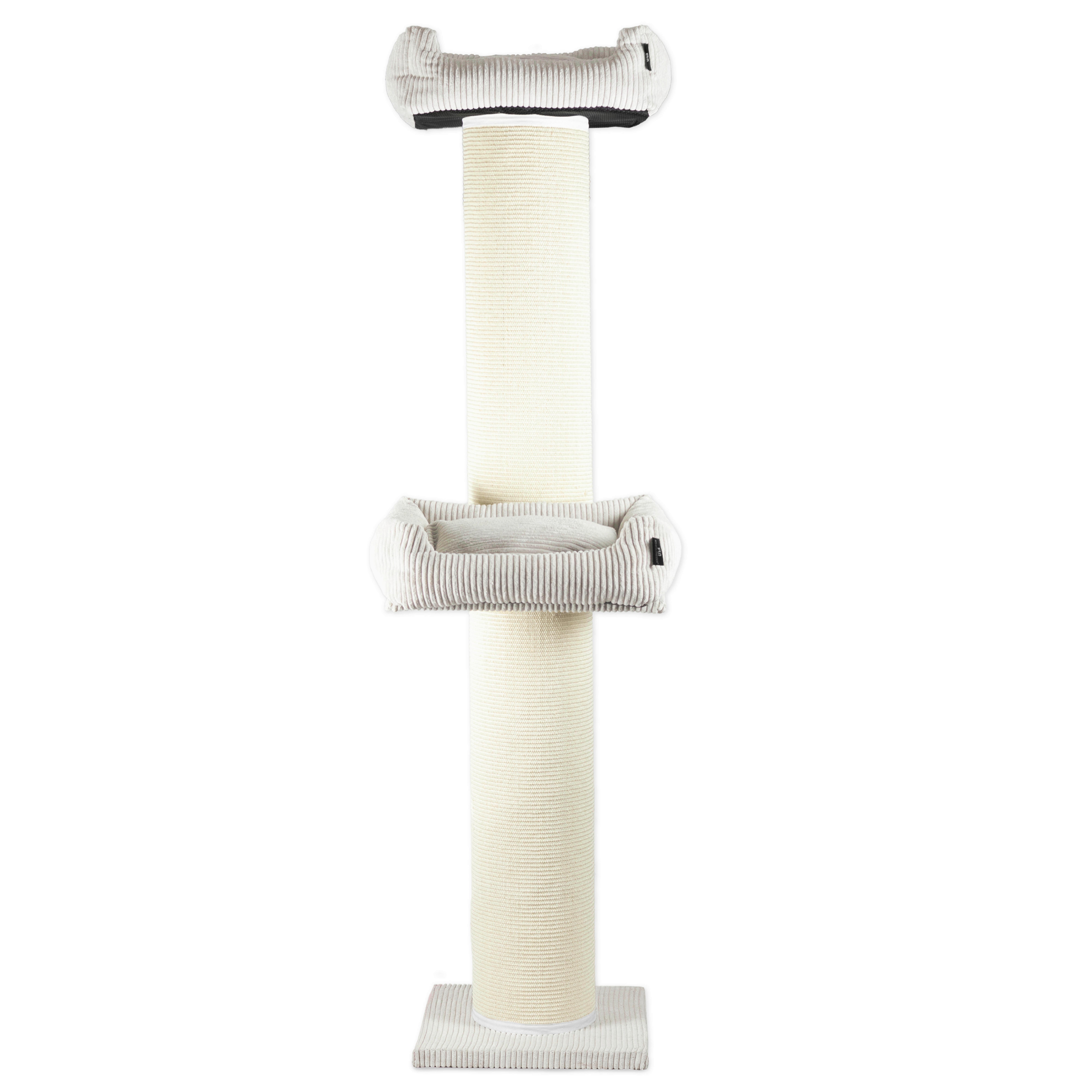 KRATZBAUM CORD BEIGE - Beige, Basics, Naturmaterialien/Holzwerkstoff (71/55/200cm)