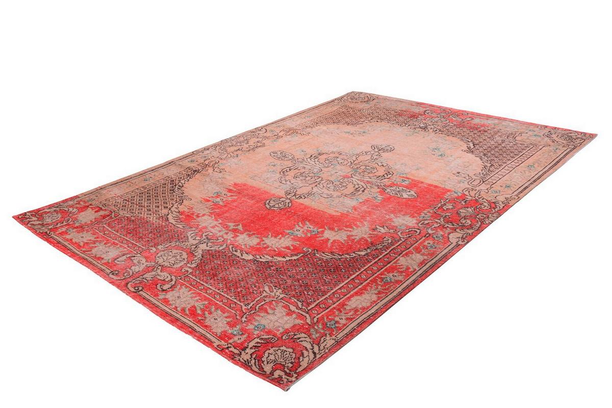 Flachwebteppich Vintage 8405 Rot, 160x230 Cm - Rot, KONVENTIONELL, Textil (160/230cm)