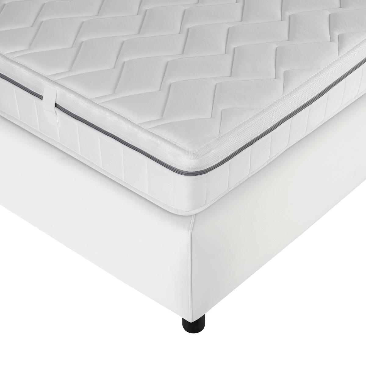 Kaltschaummatratze Air Wave 160x200 Cm H2/h3 H: 19 Cm - Weiß, Basics, Textil (160/200cm) - MID.YOU