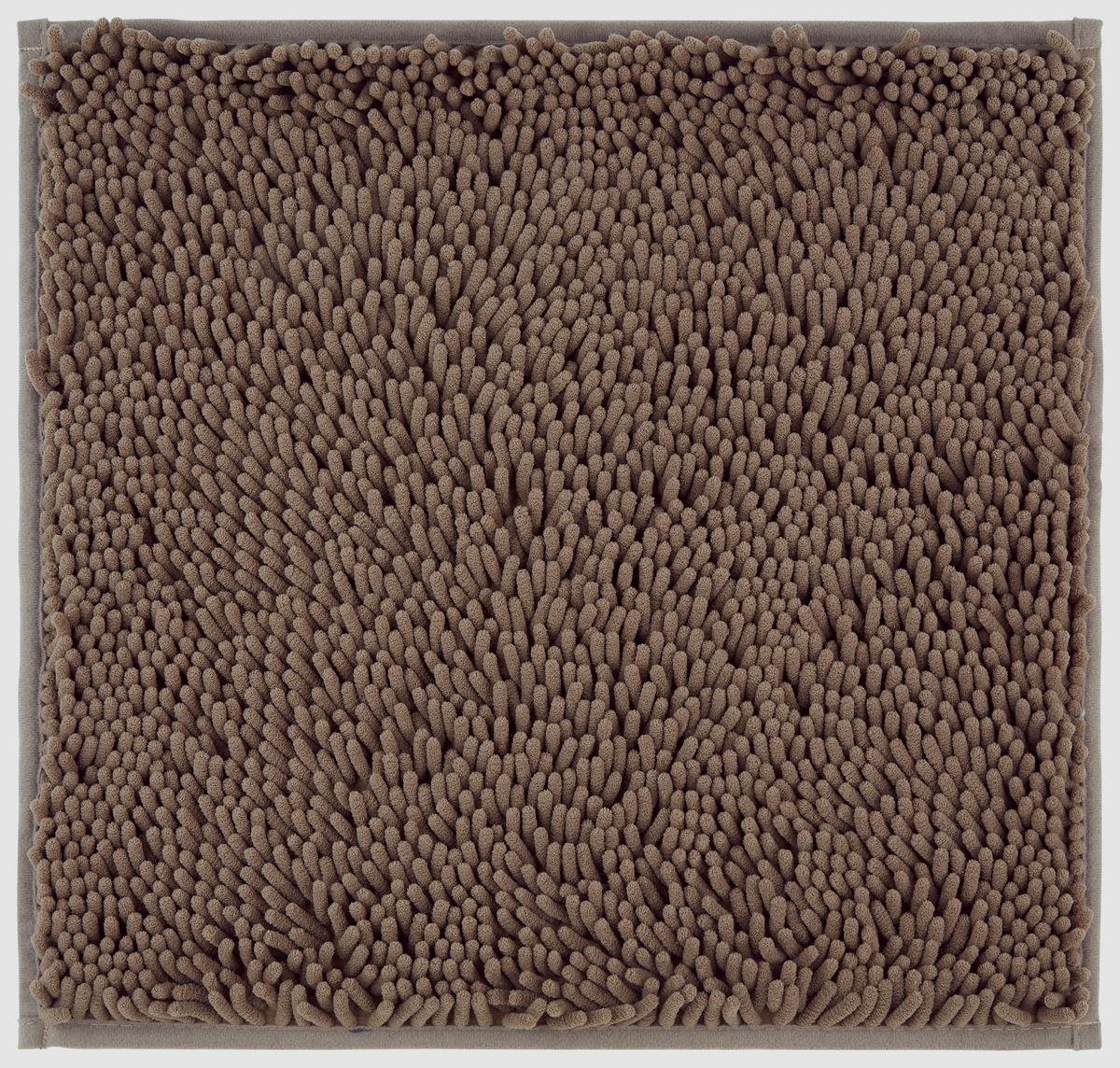 Wc-vorleger Liliane - Taupe, KONVENTIONELL, Kunststoff (45/50cm) - Ondega
