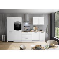 Küchenblock Tirol Weiß B: 310 cm - Eichefarben/Weiß, Basics, Holzwerkstoff (310cm) - MID.YOU