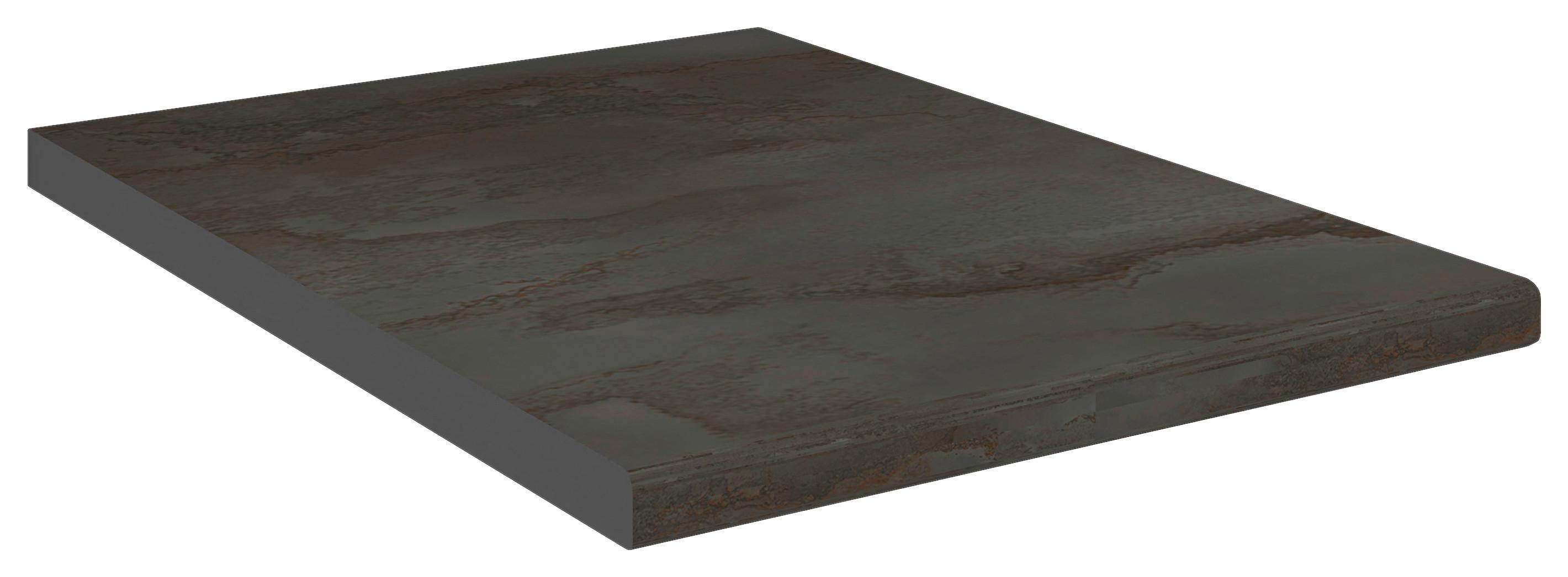 Arbeitsplatte Esilo Anthrazit B: 60 cm - Anthrazit, KONVENTIONELL, Holzwerkstoff (60/2,8/60cm) - MID.YOU