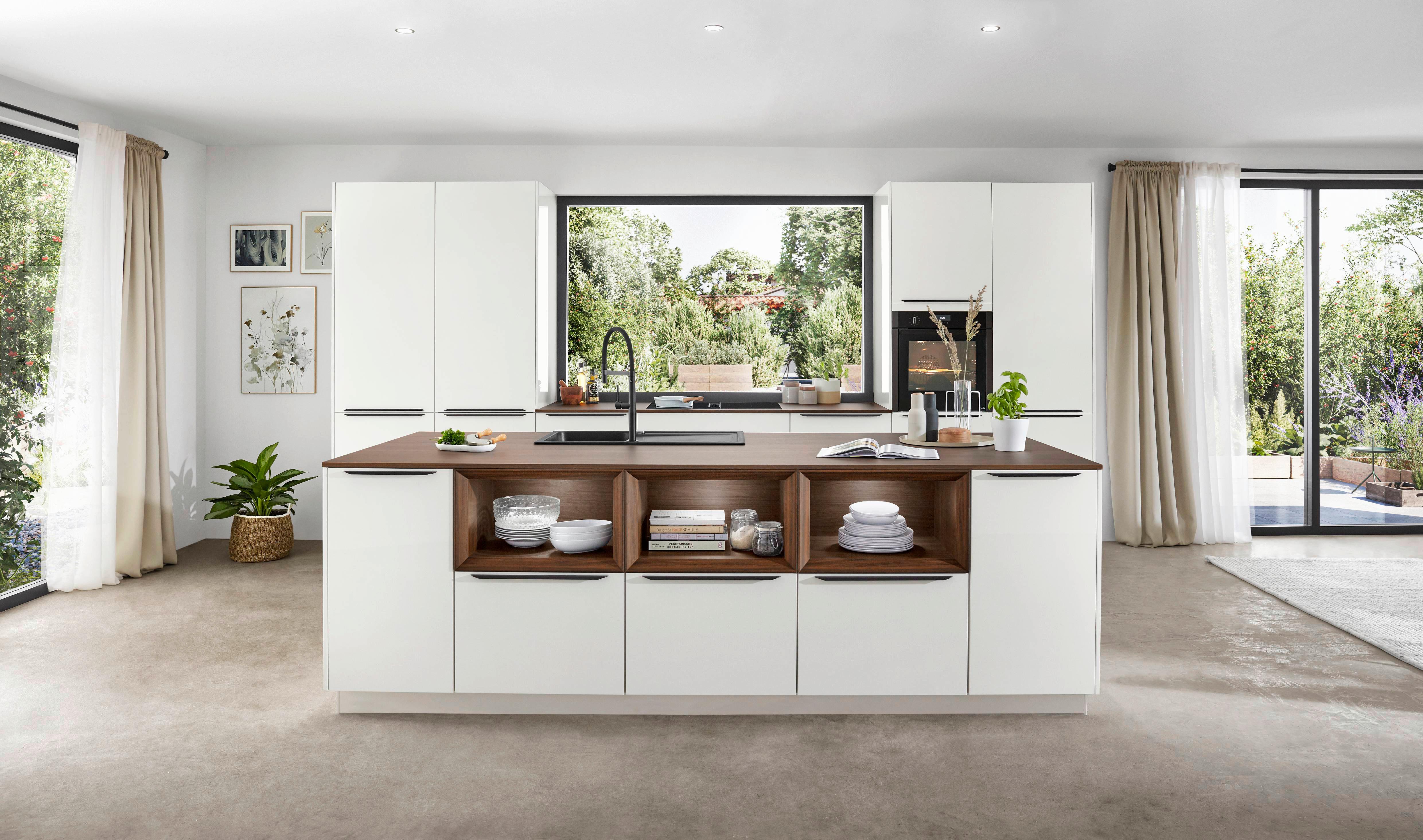 Einbauküche Nizza Frei Planbar Modernes Design - MODERN, Holzwerkstoff - Vertico
