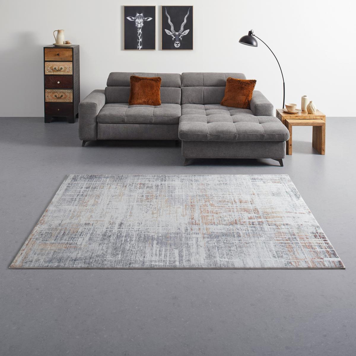 PLOCHO TKANÝ KOBEREC MELANGE 1 - viacfarebná, Modern, textil (80/150cm) - Mömax