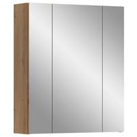 Spiegelschrank Ice Eiche Artisan Dekor B: 60cm - Eiche Artisan, Basics, Glas/Holzwerkstoff (60/70/18cm) - MID.YOU