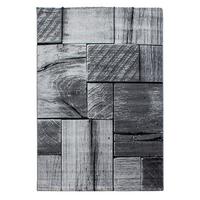 Flachwebteppich Parma - Schwarz, Design, Textil (140/200cm) - Novel