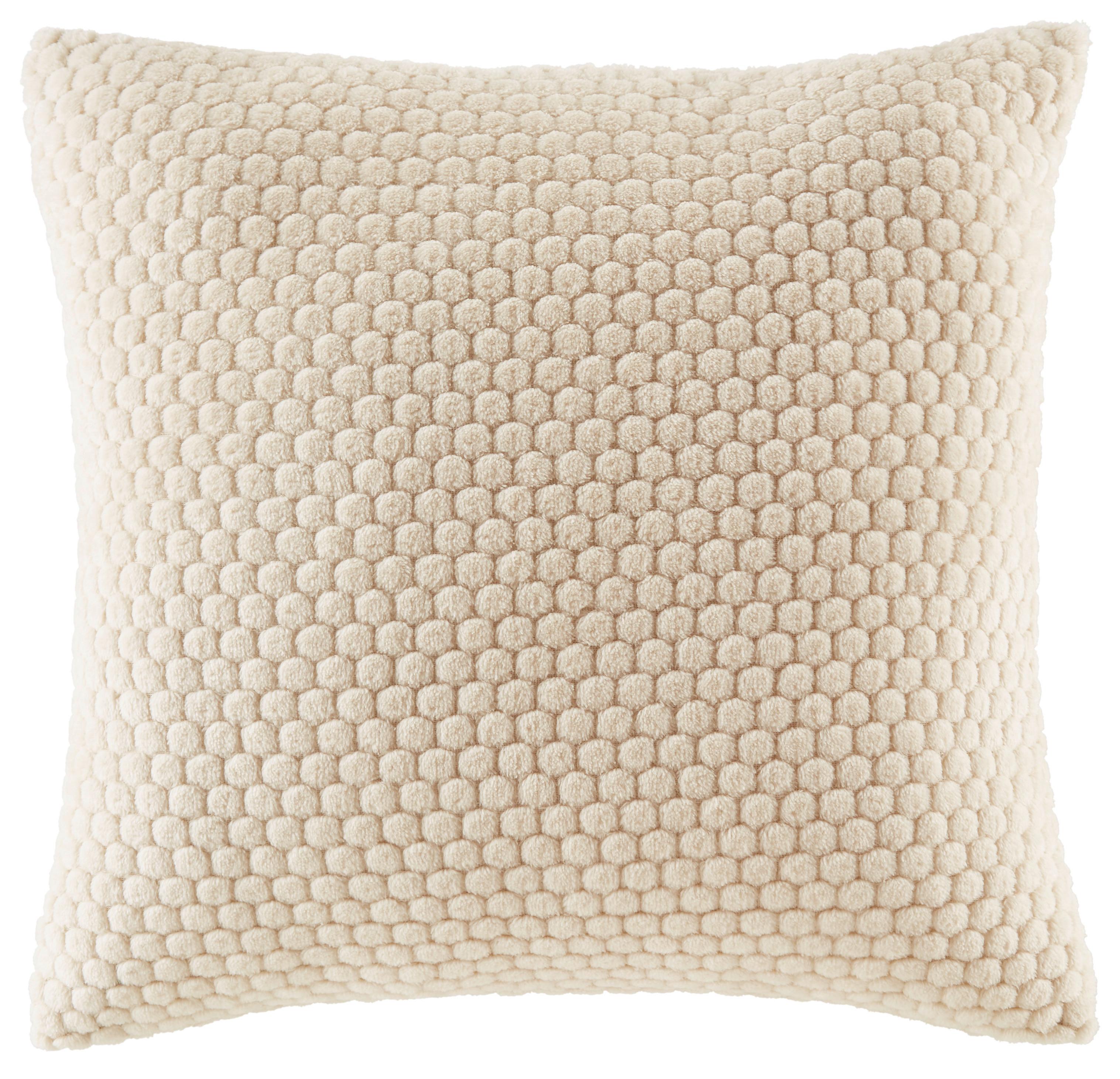 Zierkissen Belinda 45x45 Cm Polyester Beige Mit Zipp - Beige, ROMANTIK / LANDHAUS, Textil (45/45cm) - James Wood