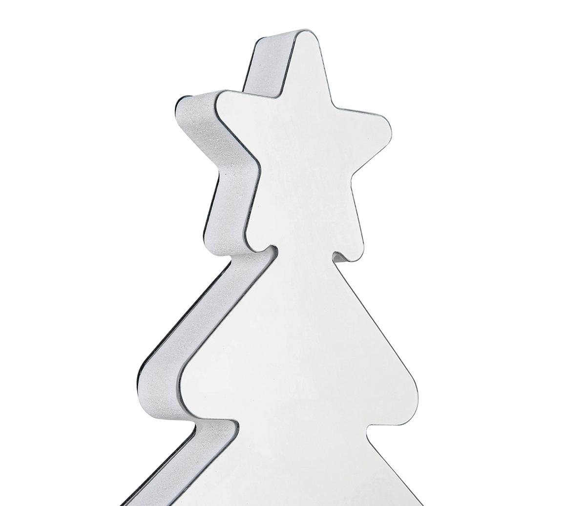 Led-dekoleuchte Christmas Tree - Transparent/Weiß, Basics, Kunststoff (13,2/4,6/22,8cm) - James Wood