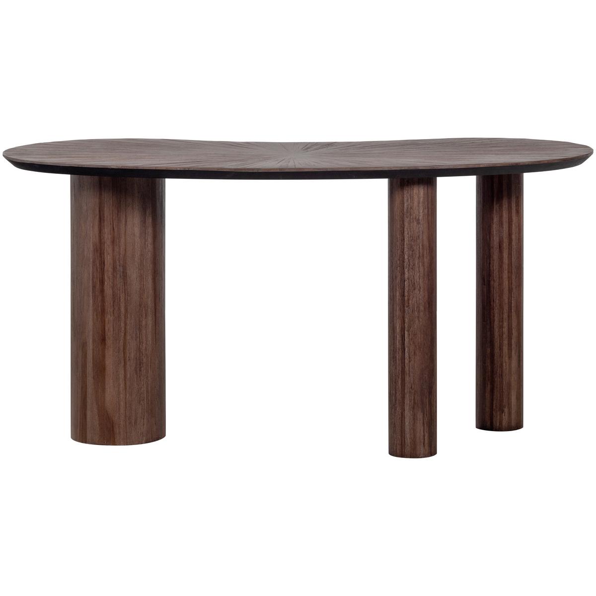 Schreibtisch Sun Braun B: 150 cm - Braun, MODERN, Holz (150/62/76cm) - Livetastic