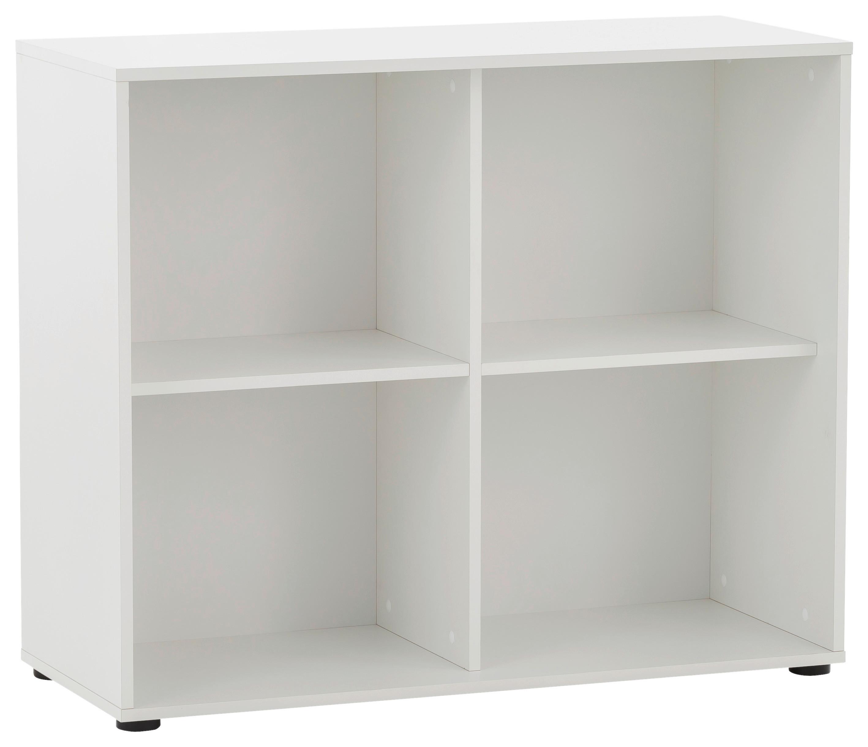 Aktenschrank Holzwerkstoff Weiß B: 100,1 cm - Weiß, MODERN, Holzwerkstoff (100,1/83,6/41cm) - MID.YOU