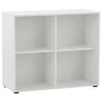 Aktenschrank Holzwerkstoff Weiß B: 100,1 cm - Weiß, MODERN, Holzwerkstoff (100,1/83,6/41cm) - MID.YOU