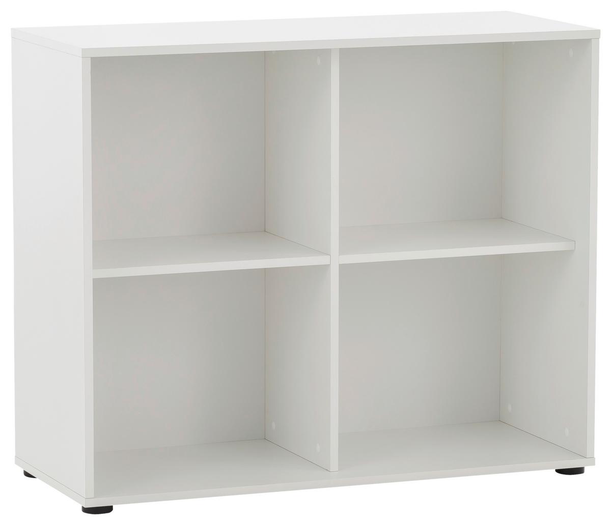 Aktenschrank Holzwerkstoff Weiß B: 100,1 Cm - Weiß, MODERN, Holzwerkstoff (100,1/83,6/41cm) - MID.YOU