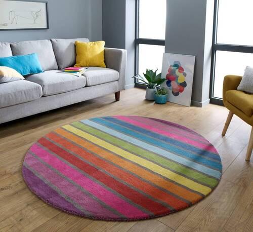 Wollteppich Wollteppich Multicolor B:160cm - Multicolor, Basics, Textil (160cm)