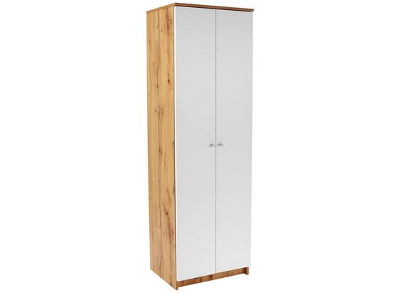 Schuhschrank Kv05 - Eichefarben/Weiß, MODERN, Holzwerkstoff (62,4/179,1/35,4cm) Schuhschrank Kv05 - Eichefarben/Weiß, MODERN, Holzwerkstoff (62,4/179,1/35,4cm)