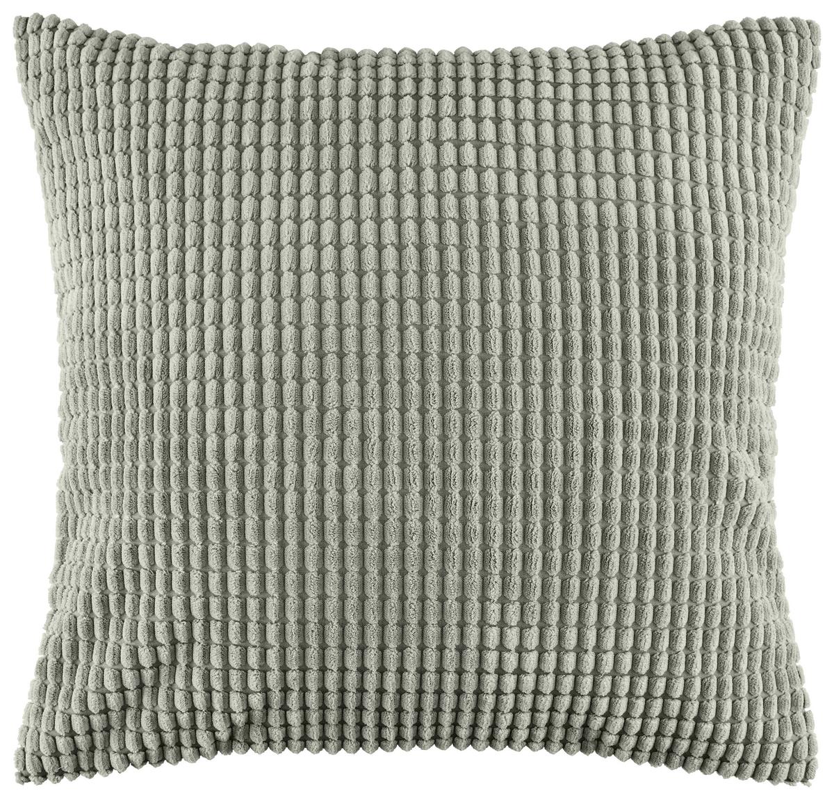 Zierkissen Halina - Hellgrau, MODERN, Textil (45/45cm) - Luca Bessoni