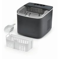 EISWÜRFELMASCHINE 100W, 1 Liter Wassertank - Grau, MODERN, Kunststoff (26/21/23,5cm) - GOURMETMAXX
