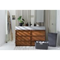 Szennyestartó Curver "softex" - sötétszürke, Basics (43.8/59.9/34.0cm)