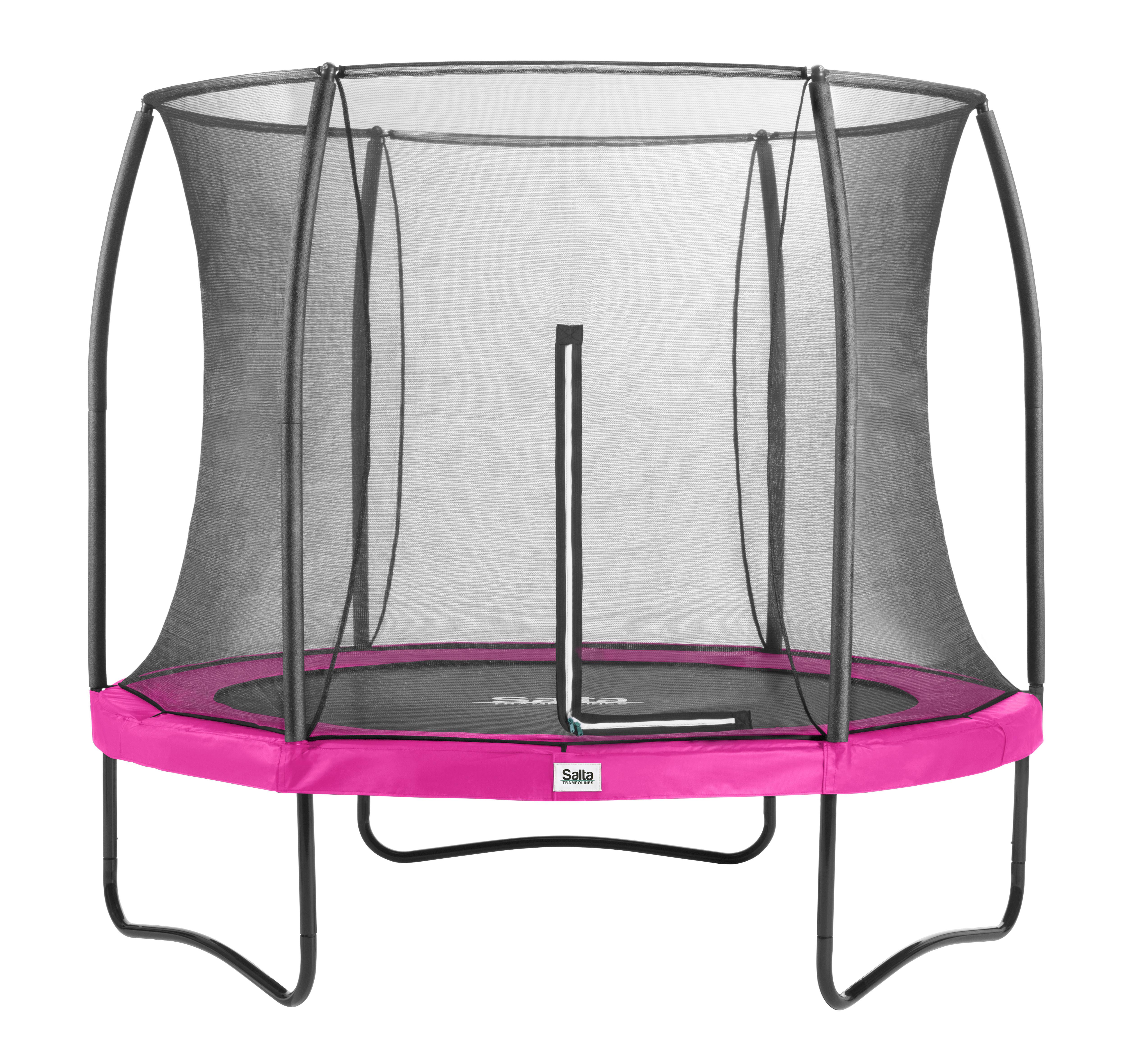 Trampolin 5074p - Pink, KONVENTIONELL, Metall (251cm) - Salta