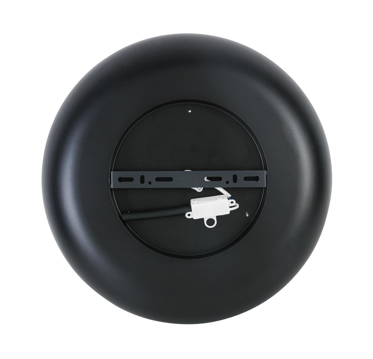 STROPNÉ LED SVIETIDLO MIKE - čierna/biela, Modern, kov/plast (35/11cm) - Mömax